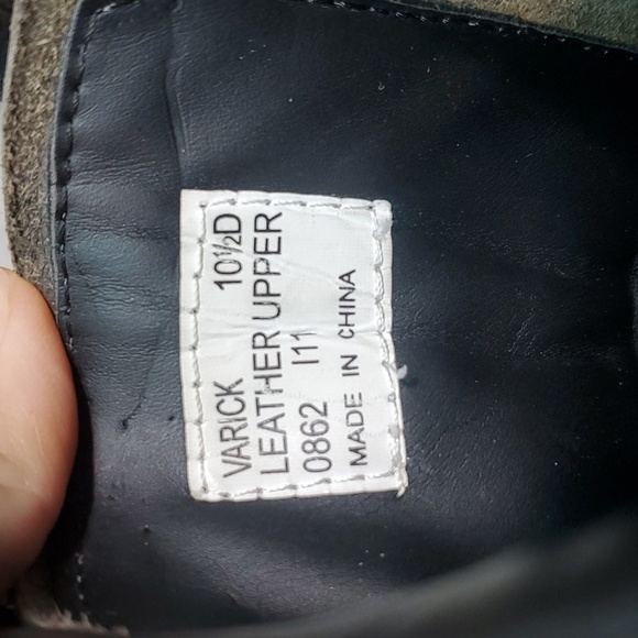 Polo by Ralph Lauren Mens Varick Leather High Top military boots shoes sz 10.5D - Picture 13 of 13